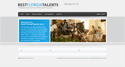 Desktop Screenshot of bestfloridatalents.com